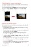 Page 40Basic Functions39
Switching the screen orientation
You can set the screen orientation to automatically switch, according to 
the device's physical orientation.
On the notification panel, tap Rotation from the quick access icon list.
You can also tap 
  Settings  Display and activate Auto-rotate 
screen.
Editing the Home screen
On the Home screen, touch and hold on an empty space, then select the 
desired action from below.
•	 To rearrange the Home screen canvases, touch and hold on a canvas, 
then...