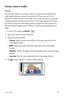 Page 68Useful Apps67
Various camera modes
Popout
You can take a photo or record a video by using both the standard and 
wide-angle cameras to record the scenes as if they were put in the 
frame. The scenes shown in the small, front screen are shot by using the 
standard camera, and the scenes shown in the large, background screen 
are shot by using the wide-angle camera. Change the front screen to a 
different shape or apply various effects to take a personalized photo or 
video.
1 In the AUTO mode, tap MODE...