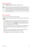 Page 88Useful Apps87
Syncing events
Ta p   Calendars to sync and select a calendar to sync.
•	 When your events are saved from the device to your Google account, 
they are automatically synced with the Google calendar, too. Then, you 
can sync other devices with the Google calendar in order to make those 
devices have the same events that your device has and to manage your 
events on those devices.
Event pocket
You can use the event pocket to create events.
Tap 
 to open the event pocket and then drag content...