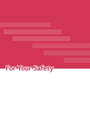 Page 97For Your SafetyFor Your Safety 