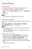 Page 20Features you will love19
Content Sharing
Playing content
You can play photos, videos or music saved on the device from a TV.
1  Connect the TV and device to the same Wi-Fi network.
2   Open a file from the  Galler
 y or Music app and tap  > Play on other 
device .
3   Select the TV.
 NOTE  b To use Chromecast, update Google Play to the latest version.
Sending or receiving files
You can send or receive files saved on your device to another LG device or 
tablet.
Tap 
 >  > Networks tab > Share & connect >...