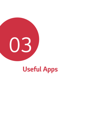 Page 60Useful Apps
03  