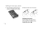 Page 3836
Insert the battery by aligning the gold 
contacts on the phone and the battery.3 Replace the back cover of the phone.
Charging your phone
Insert the charger, then plug it into an 
electrical outlet. Your LG-E400 must be 
charged before you see 
.
4 
Getting to know your phone 