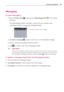 Page 111109Communication
Messaging
To open Messaging
 
 Tap  the Home Key , then tap the Messaging Key  in the Quick 
Keys bar.
    The Messaging screen will open, where you can create a new 
message or open an ongoing message thread.
Tap here to create a new message.
 
 Tap New message  to start a new text or multimedia message.
 
 Tap an existing message thread to open it.
 
 Tap 
 to make a call in the message screen.
  TIP  QUICK REPLY
        When a New Message notiﬁcation pops up, choose to reply...