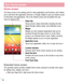 Page 4644
Home screen
The Home screen is the starting point for many applications and functions, and it allows you to add items like application shortcuts, or Google widgets to give you instant access to information and applications. This is the default canvas and accessible from any menu by tapping .Status Bar
Shows phone's status information including the time, 
signal strength, battery status, and notification icons.
Widget
Widgets are self-contained applications that can be 
accessed through the Apps...