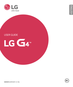 Page 1MBM65205501 (1.0)
ENGLISH
USER GUIDE 
