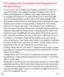 Page 101100Safety
  FCC Hearing-Aid Compatibility (HAC) Regulations for 
Wireless Devices
On July 10, 2003, the U.S. Federal Communications Commission (FCC) Report and 
Order in WT Docket 01-309 modified the exception of wireless phones under the 
Hearing Aid Compatibility Act of 1988 (HAC Act) to require digital wireless phones 
be compatible with hearing-aids. The intent of the HAC Act is to ensure reasonable 
access to telecommunications services for persons with hearing disabilities. While 
some wireless...