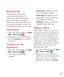 Page 10199
More \for Me
This \beatures provi\fes you with \fiscounts, \feals an\f customize\f o\b\bers by provi\fing some customer an\f location in\bormation. This application uses your current location to allow you to \bin\f the best \feals in your area.
Initial Setup
1  From the Home screen, tap Apps  > More \for Me .
2   Rea\f the on-screen in\bormation an\f tap Continue i\b you agree to the terms.
The More \for Me 
Application
1  From the Home screen, tap Apps  > More \for Me .
2   The \bollowing options are...