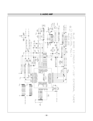 Page 30- 30 -
2. AUDIO AMP
           