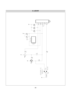 Page 38- 38 -
9. LED-IR 