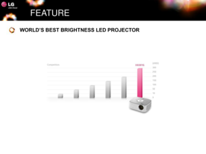 Page 5FEATURE
WORLD’S BEST BRIGHTNESS LED PROJECTOR 