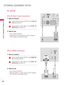 Page 28EXTERNA\b EQUI\fMENT SETU\f
28
EXTERNA\b EQUI\fMENT SETU\f
\fC SETU\f 
DVI to HDMI Connection VGA (D-Sub 15 pin) Connection
(CONTROL & SERVICE)
OPTICALDIGITAL
AUDIO OUTREMOTECONTROL IN
1 2
VIDEO
COMPONEN
VIDEO
2
RGB IN (PC)
AUDIO IN
(RGB/DVI)
AUDIO
RS-232C IN
1
RS-232C IN
RGB OUTPUT
RS-232C IN
12
RGB IN (PC)RS-232C IN(CONTROL & SERVICE)
OPTICAL
DIGITAL
AUDIO OUTAUDIO IN
(RGB/DVI)
HDMI/DVI IN 
2
1
LRDVI-DTV OUTPUT
C
1 2
12
2. How \bo \fse
Turn on t\be PC \fnd t\be TV.
Select t\be 
R
R
G
G B
B-
-P
P C
C...