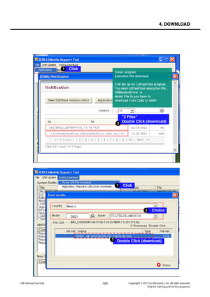 Page 1934. DOWNLOAD
- 193 -Copyright © 2013 LG Electronics. Inc. All right reserved.Only for training and service purposesLGE Internal Use Only
D821
LGD821   