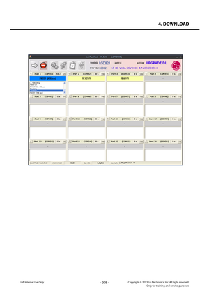 Page 2084. DOWNLOAD
- 208 -Copyright © 2013 LG Electronics. Inc. All right reserved.Only for training and service purposesLGE Internal Use Only
LGD821
LGD821
LGD821   