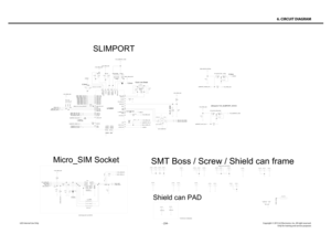 Page 234- 234 -Copyright © 2013 LG Electronics. Inc. All right reserved.Only for training and service purposesLGE Internal Use Only
6. CIRCUIT DIAGRAM
SC120251SC120241SC12023 1SC120221SC1202711
SC12029SC12028
1SC12030 1
SC120321SC120331SC120341SC12036
1
OJ12001
FL12000
EAM62451101
ICMEF112P350MFR5
6
3 1
4 2
P2P4P1P3
P6
P5
U12002
EAN62735301
RP114K101D-TRB
5
3
2
4
1VOUTVDDGNDCEPGND
SC12037
MBK635156011SC12038
MBK635155011
R1201
9
DNI
R1201 7
470K
DNI
C12020
Daisy_Chain
J12000
EAG63274001
WL615D3-H07B-7H
3
SW
4
2...