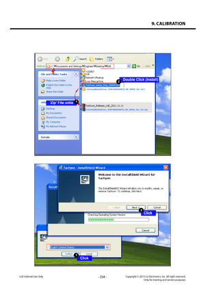 Page 2549. CALIBRATION
- 254 -Copyright © 2013 LG Electronics. Inc. All right reserved.Only for training and service purposesLGE Internal Use Only
LGD821  