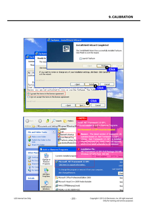 Page 2559. CALIBRATION
- 255 -Copyright © 2013 LG Electronics. Inc. All right reserved.Only for training and service purposesLGE Internal Use Only
LGD821  