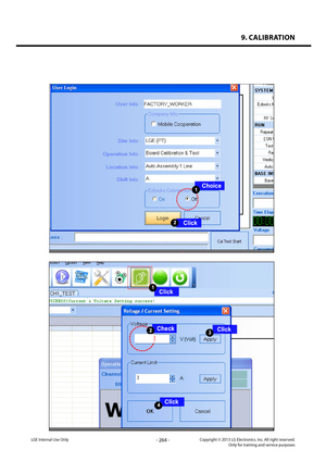 Page 2649. CALIBRATION
- 264 -Copyright © 2013 LG Electronics. Inc. All right reserved.Only for training and service purposesLGE Internal Use Only
5.0V   