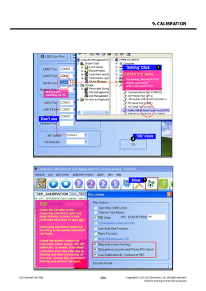 Page 2669. CALIBRATION
- 266 -Copyright © 2013 LG Electronics. Inc. All right reserved.Only for training and service purposesLGE Internal Use Only   