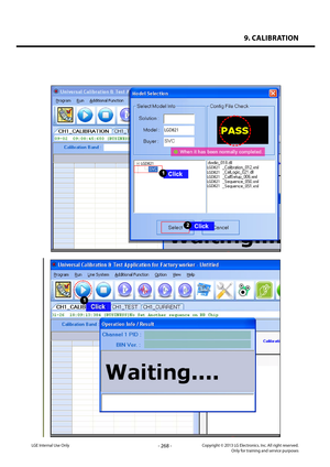 Page 2689. CALIBRATION
- 268 -Copyright © 2013 LG Electronics. Inc. All right reserved.Only for training and service purposesLGE Internal Use Only
LGD821
LGD821LGD821LGD821LGD821LGD821LGD821   