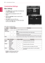 Page 1212
ENGENGLISH
CUSTOMIZING SETTINGS
Customizing Settings
Menu Settings
1 Press MENU button on the bottom of the Monitor set 
to display the Menu OSD.  
2 Set the options by pressing the ◄ or ► or ▼ 
buttons.
3 Select the "Next Menu" button to enter the more 
option settings. 
4 Select EXIT to leave the OSD menu.
To return to the upper menu or set other menu items, 
use the up arrow () button.
Each option is explained below.
Menu > Next MenuAnalogDigitalDescription
PictureSharpness●●To adjust the...