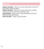 Page 9190
Settings
Hardware information – Allows you to view the model number, up time, Wi-Fi 
MAC address and Bluetooth address.
Software information – Allows you to view the Android version, baseband 
version, kernel version, build number, and software version.
Legal information – Allow you to view LG apps rights agreement, open source 
licenses and Google legal information.
Patent information – Display LG patent information. 