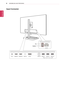 Page 6ENGLISH
6asseMblInG anD PRePaRInG
Input Connector
AC-INAC-IN
USB IN 2DP INHDMI  IN 1H/PUSB UPUSB IN 1HDMI  IN 2mDP INUSB IN 3
5 V       1.1  A
Switch
On  