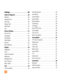 Page 66
Settings ........................60
Audio & Ringtones ................... 60
Ringtone ............................ 60
Message Tone ........................ 60
Alert Tone  ........................... 60
Keypad Tone ......................... 61
Multimedia  .......................... 61
Call ................................ 61
Device Settings ...................... 61
Date & Time ......................... 61
Languages  .......................... 62
Set Hotkeys .......................... 62
Flight Mode...