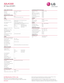 Page 2LG Electronics U.S.A., Inc.
1000 Sylvan Avenue Englewood Cliffs, NJ 07632Customer Service and Technical Support: (800) 243-0000 
LG.com
Design, features and specifications are subject to change without notice. Non-metric weights and measurements are approximate.
© 2011 LG Electronics USA, Inc. All rights reser ved. “LG Life’s Good” is a registered trademark of LG Corp. All other product and brand names are trademarks or registered trademarks of their respective companies. 09/07/ 1 1
PANEL...