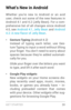 Page 29G E T S TA R T E D  20
What’s New in Android
Whether you’re new to Android or an avid 
user, check out some of the new features in 
Android 4.1 and 4.2 (Jelly Bean). For a com­
prehensive list of all changes since Android 
4.0, see  Android 4 .1,  Jelly  Bean  and Android  
4.2: A  new flavor  of Jelly  Bean . 
• Gesture Typing  (Android 4.2) 
Instead of typing each letter, use Ges ­
ture Typing to input a word without lifting 
your finger. You don’t need to worr y about 
spaces because they’re added...