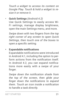 Page 30G E T S TA R T E D  21
Touch  a  widget  to  access  its  content  on 
Google  Play.  Touch  &  hold  a  widget  to  re-
size it or remove it. 
• Quick Settings  (Android 4.2) Use Quick Settings to easily access Wi­Fi settings, manage display brightness, 
open the main Settings menu, and more.  
Swipe down with two fingers from the top 
right  corner  of  any  screen  to  open  Quick 
Settings,  then  touch  one  of  the  boxes  to 
open a specific setting.
• Expandable notifications  
Expandable...