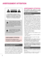 Page 1222
AVERTISSEMENT/ATTENTION
AVERTISSEMENT/ATTENTION
AFIN  D’ÉVITER  TOUT  RISQUE  DE  CHOC
ÉLECTRIQUE OU INCENDIAIRE, NE PAS EXPOSER
CE PRODUIT À LA PLUIE OU L’HUMIDITÉ.
AVIS DE LA FCC
Appareil numérique de classe B
Cet appareil a été testé et est conforme aux exigences
pour  appareil  numérique  de  classe  B,  partie  15  des
règlements de la FCC. Ces limites sont conçues pour
assurer  une  protection  raisonnable  contre  les
interférences nocives dans une installation résidentielle.
Cet équipement...