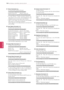 Page 13001. Power (Command: k a)To control Power On/Off of the set.
Transmission [k][a][ ][Set ID][ ][Data][Cr]
Data 00: Power Off Data 01: Power On
Acknowledgement [a][ ][Set ID][ ][OK/NG][Data][x]
* In  a  like  manner,  if  other  functions  transmit  ‘FF’ data  based  on  this  format,  Acknowledgement  data feedback presents status about each function.* Note:  In  this  model,  set  will  send  the  Acknowledge after power on processing completion. There might be a time delay between command and...