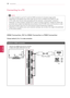 Page 3232
ENGENGLISH
Connections
Connecting to a PC
y
y It	is	recommended	to	use	the	TV	with	the	HDMI	connection	for	the	best	image	quality.
y
y Depending	on	the	graphics	card,	DOS	mode	may	not	work	if	a	HDMI	to	DVI	Cable	is	in	use.
y
y In	PC	mode,	there	may	be	noise	associated	with	the	resolution,	vertical	pattern,	contrast	or	
brightness.	If	noise	is	present,	change	the	PC	output	to	another	resolution,	change	the	refresh	rate	
to	another	rate	or	adjust	the	brightness	and	contrast	on	the	PICTURE	menu	until	the...