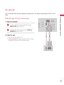 Page 4949
EXTERNAL  EQUIPMENT  SETUP
DVI OUTPUTAUDIO
LAN
WIRELESS
CONTROL
/DVI IN
2
3
1
VIDEOAUDI OL(MONO)R
VIDEO AUDIO
COMPONENT IN
AV IN 1
AUDIO OU
T
2
1
RGB IN (PC)
RGB OUTPUTAUDIO
(RGB/DVI)
AUDIO IN
RGB IN (PC)
LA N
WIRELESS
CONTRO L
VIDEOAUDIOL(MONO)R
VIDEO AUDIO
COMPONENT IN
AV IN 1
AUDIO OU
T
2
1
/DVI IN
2
3
1
(RGB/DVI)
AUDIO IN
Y PBPRLR
OPTICAL DIGITAL
RS-232C IN(SER VICE ON LY)

Y PBPRLR
OPTICAL  DIGITAL
RS-232C IN(SER VICE ON LY)

PC SETUP
This TV provides Plug and Play capability, meaning that a PC...