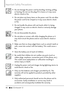 Page 88Important Safety Precautions 
86   
•  Do not damage the power cord by bending, twisting, pulling, or heating. Do not use the plug if it is loose as it may cause 
electric shock or ﬁre.
•  Do not place any heavy items on the power cord. Do not allow  the power cord to be crimped as it may cause electric shock 
or ﬁre.
•  Do not handle the phone with wet hands while it is being  charged. It may cause an electric shock or seriously damage 
your phone.
•  Do not disassemble the phone.
•  Do not place or...