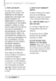 Page 134132LGCOSMOS™2
LIMITED WARRANTY STATEMENT 
4. STATE LAW RIGHTS:
No other express warranty is
applicable to this product. THE
DURATION OF ANY IMPLIED
WARRANTIES, INCLUDING THE
IMPLIED WARRANTY OF
MARKETABILITY, IS LIMITED TO
THE DURATION OF THE EXPRESS
WARRANTY HEREIN. LG SHALL
NOT BE LIABLE FOR THE LOSS OF
THE USE OF THE PRODUCT,
INCONVENIENCE, LOSS OR ANY
OTHER DAMAGES, DIRECT OR
CONSEQUENTIAL, ARISING OUT
OF THE USE OF, OR INABILITY TO
USE, THIS PRODUCT OR FOR
ANY BREACH OF ANY EXPRESS
OR IMPLIED...