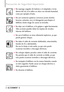 Page 1432LGCOSMOS™2
Precaución de Seguridad Importante  
No exponga cargador de baterías o el adaptador a la luz
directa del sol, ni lo utilice en sitios con elevada humedad,
como por ejemplo el baño.
No use sustancias químicas corrosivas (como alcohol,
bencina, solventes, etc.) ni detergentes para limpiar el
teléfono. Existe riesgo de causar un incendio.
No deje caer el teléfono, ni lo golpee o agite fuertemente.
Tales acciones pueden dañar las tarjetas de circuitos
internas del teléfono.
No use el teléfono en...