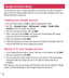 Page 2928
Google account setup
The first time you open a Google application on your phone, you will be required to sign in with your existing Google account. If you do not have a Google account, you will be prompted to create one.
Creating your Google account
1  From the Home screen, tap  to open the applications screen.
2  Ta p   > Accounts & sync > Add account > Google > Create a New Account to start the Google setup wizard.
3  Enter your first and last name, then tap Next.
4  Enter a username and tap Next....