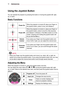 Page 1818PREPARATION
Using the Joystick Button
You can operate the projector by pressing the button or moving the joysti\
ck left, right, 
up, or down.
Basic Functions
Power OnWhen the projector is turned off, place your finger on 
the joystick button, press it once, and release it.
Power Off
When the projector is turned on, place your finger on 
the joystick button, press it once for a few seconds, 
and release it. (However, if the Menu button is on the 
screen, pressing and holding the joystick button will...