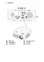 Page 1616PREPARATION
RGB IN Port (Headphone Port)
 PortAV IN Port
 (USB Port)DC IN Port  