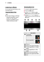 Page 4444MY MEDIA 
Listening to Music
You can play audio files stored on the 
connected device.
Supported Music Files
*.MP3
Bit rate range 32 Kbps to 320 Kbps
 y Sampling rate MPEG1 Layer3:  
32 kHz, 44.1 kHz, 48 kHz
 y Sampling rate MPEG2 Layer3:  
16 kHz, 22.05 kHz, 24 kHz
Browsing Music List
1 Connect a USB storage device.
2 Press the USB button.
3 Use the  or  button to select 
Music List and press the OK button.
4 Use the , , , or  button to 
select the file you want and press the 
OK button....