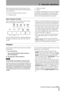 Page 49TASCAM 788 Digital PortaStudio 49
5 – Recorder operations
This section deals with the recorder section of the 
788; including the playback and recording operations 
you can carry out.
If you have not already read these sections:
2, “Getting started”3, “Before recording”
4, “Mixer”
we strongly recommend that you do so now. Without 
a knowledge of the information contained in these 
sections, it may be difficult for you to understand 
some of the concepts presented in this section.
Basic transport...