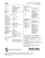 Page 3Playback, both
Sync/Reproduce Heads:2)
   15 ips: 40 Hz to 22 kHz ± 3dB
   7.5 ips: 40 Hz to 20 kHz ± 3dB
Total Harmonic
Distortion (THD)
3): 0.8% or less at 1,000 Hz, 0 VU,
250 nWb/m
Signal to Noise Ratio
3): At a reference of 1 kHx,
at 13 dB above
0 VU, 1,116 nWb/m
   15 ips: 68 db A weighted (NAB),
60 dB unweighted
   7.5 ips: 66 db A weighted (NAB),
58 dB unweighted
92 dB A weighted (NAB),
with dbx*
82 dB unwieghted, with dbx
Adjacent Channel
Crosstalk (Overall):
3)
   Better than 50 dB down at 1,000...