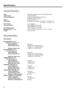 Page 4450
Specifications
Mechanical Characteristics
Tape: Compact Cassette (C-30 to 90), High-Bias (CrO2)
Track Format:4-track/4-channel
Head Configuration:4-channel record/play (permalloy) x 1
4-channel erase (ferrite) x 1
Motor:DC servo motor x 1
Tape Speed:Switchable two speeds: 9.5 cm/sec. (3-3/4 ips) and
4.8 cm/sec. (1-7/8 ips), ± 1%
Pitch Control:± 12 % (approx.)
Wow and Flutter:0.06% WRMS at 4.8 cm/sec.,
0.05% WRMS at 9.5 cm/sec.
Fast Winding Time:120 sec. (approx.) with C-60
Dimensions (W ´H ´D)419 x...