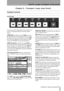 Page 31 TASCAM SX-1 Reference Manual 31
Part III– Locate, Transport, & Surround
Chapter 6 – Transport, Loop, Auto Punch
Transport Controls
Front Panel
These keys provide standard tape-style transport con-
trols for navigating through the currently loaded 
project.
JUMP Back By default, the left JUMP key moves 
the playhead to the the beginning of the first event in 
the project. However, it is possible to set this 
JUMP 
key to function differently. These settings are made 
in the LCD 
TRANSPORT screen...