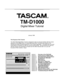 Page 1TM-D1000
Digital Mixer Tutorial
January 1999
Section I
Section II
Section III
Section IV
Section V
Section VI
Section VII
Section VIII
Section IX
Section X
Section XI
Section XII
Section XIII
Section XIV
Section XV
Overview of the TM-D1000
Crash Course in Digital Audio
Recording Hook-up Instructions
Navigating the TM-D1000
Buss+Aux=4
Effect Set-ups
Buss Out vs. Direct Out
AES/EBU and SPDIF in/out
Live Sound Applications
Recording Applications
TM-D1000 QuickStart
MIDI Implementation
What the Heck is...