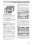 Page 15 
2 - Principles of operation—Using the PODs 
2–3 
more time will bring  
I/O SETUP 
 to the front 
once more. 
2.3.2 Navigation in screens 
In the screens above, there are no POD-selectable 
parameters. In these cases, it is necessary to use 
another method of working.
This is provided by the cursor keys and the  
ENTER 
 
key beside the  
JOG/SHUTTLE 
 dial.
Use the cursor keys to move the cursor ( 
Œ 
) from ﬁeld 
to ﬁeld, and the  
ENTER 
 key to select a value from 
one of a number of options....