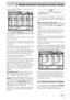 Page 274 - Module operations—Dynamics processor settings
4–5
ﬁrst screen controls channels 1–16 and the second 
controls channels 17–32.
Use the POD 
ROW CURSOR controls to move the 
“box” up and down, highlighting the channels which 
are to be edited.
The POD rotary controls adjust the level of the signal 
sent to the Aux buss.
This level can be adjusted from 
+10.0dB (rela-
tive to nominal) to 
-¢dB (minus inﬁnity–full cut) 
in 128 steps.
The left POD switches control whether the Aux send 
signal from the...