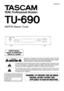 Page 19A09063000
This appliance has a serial number located
on the rear panel. Please record the model
number and serial number and retain them
for your records.
Model number
Serial numberWARNING: TO PREVENT FIRE OR SHOCK
HAZARD, DO NOT EXPOSE THIS 
APPLIANCE TO RAIN OR MOISTURE.
The exclamation point within an equilateral triangle is intended to alert the user to the
presence of important operating and maintenance (servicing) instructions in the literature
accompanying  the  appliance. The lightning flash...